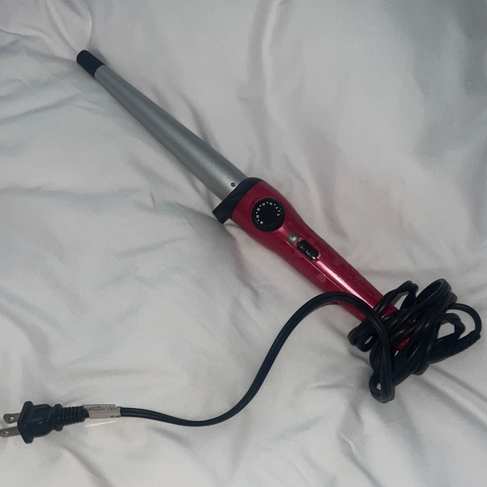 Remington Pink and Silver Curling Wand